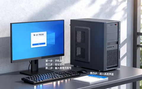 服务器系统怎么进入才正确，操作步骤有哪些？