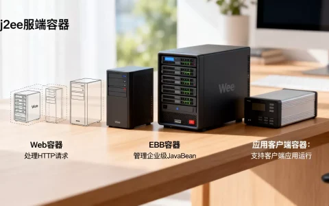 j2ee服务器端容器有哪些主要类型，有什么区别？