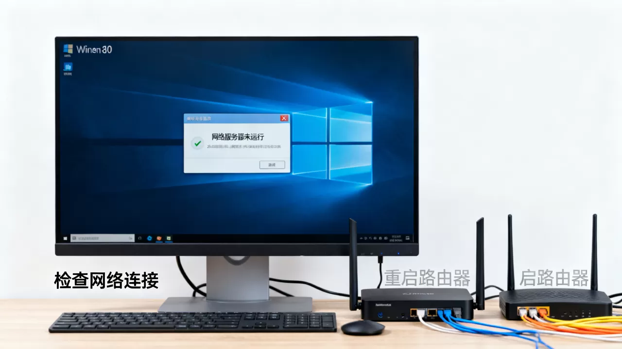 win10网络服务器未运行怎么办，是什么原因