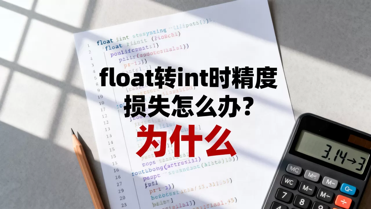 float转int时精度损失怎么办?,为什么 float转int时精度损失怎么办?,为什么