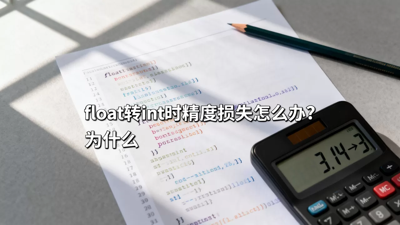 float转int时精度损失怎么办?,为什么 float转int时精度损失怎么办?,为什么