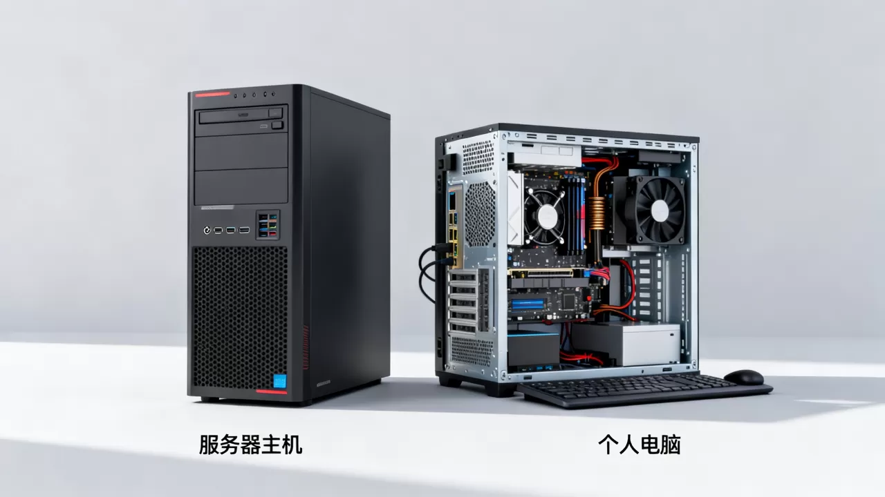 服务器主机和个人电脑有什么区别,如何选择更合适? 服务器主机和个人电脑有什么区别,如何选择更合适?