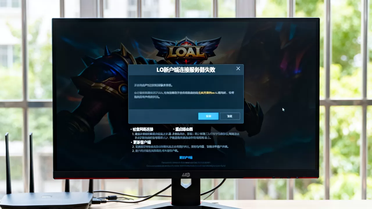 lol新客户端一直连接服务器失败是怎么回事,怎么解决? lol新客户端一直连接服务器失败是怎么回事,怎么解决?