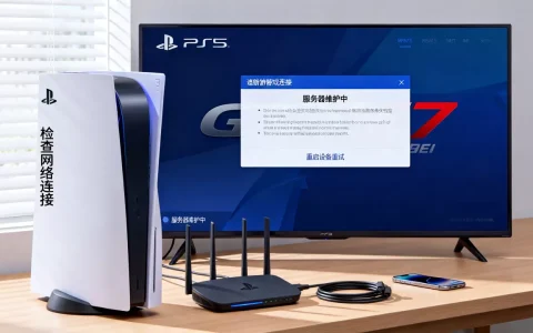 PS5游戏GT7连不上服务器怎么办？，是什么原因？