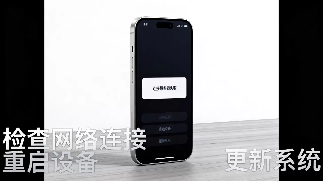 苹果登录ID时连接网络服务器失败怎么办,是什么原因? 苹果登录ID时连接网络服务器失败怎么办,是什么原因?
