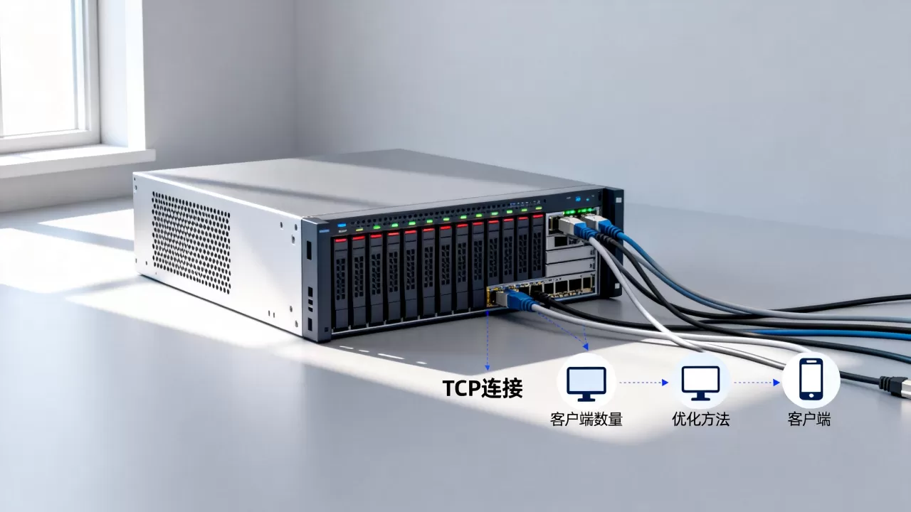 一个TCP服务器最多能连接多少客户端?,如何提高连接数? 一个TCP服务器最多能连接多少客户端?,如何提高连接数?
