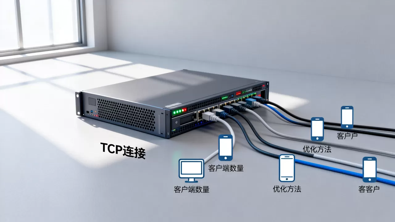 一个TCP服务器最多能连接多少客户端?,如何提高连接数? 一个TCP服务器最多能连接多少客户端?,如何提高连接数?
