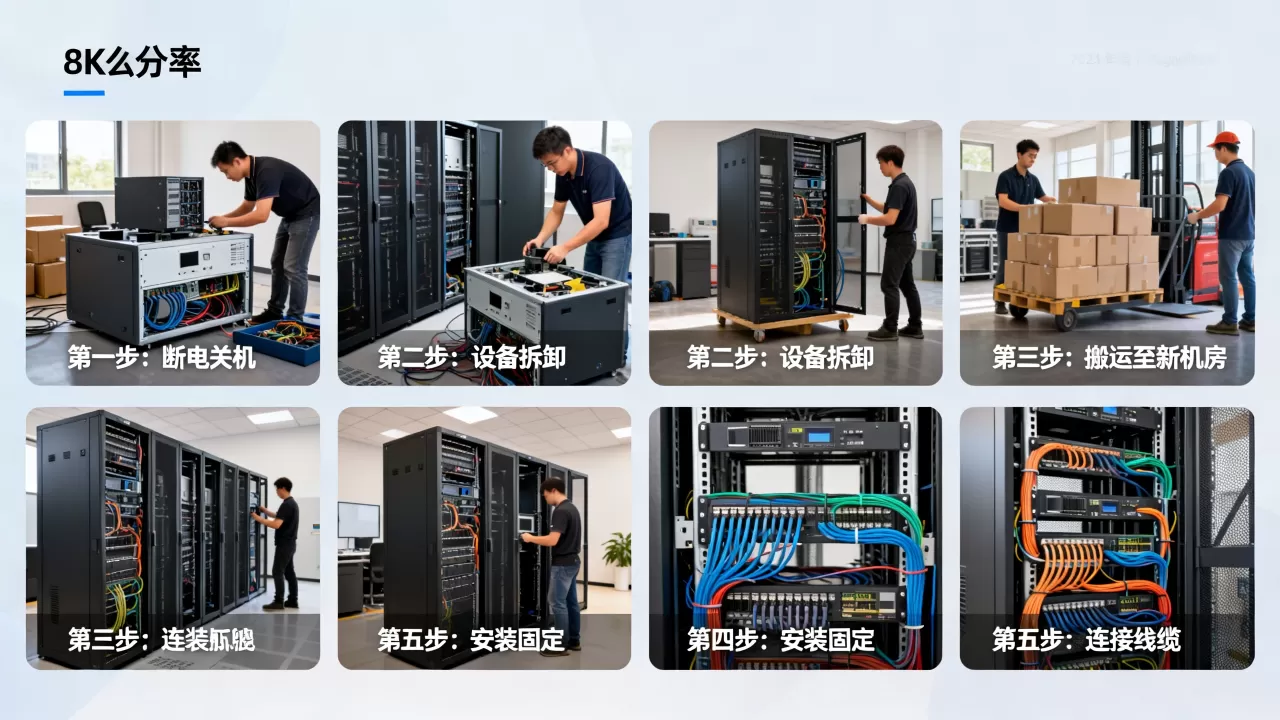 服务器搬迁过程中需要注意什么，具体步骤有哪些？