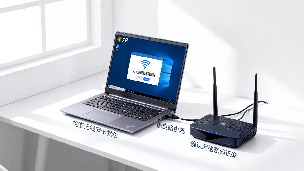 XP系统怎么连不上无线网络服务器?,怎么解决 XP系统怎么连不上无线网络服务器?,怎么解决