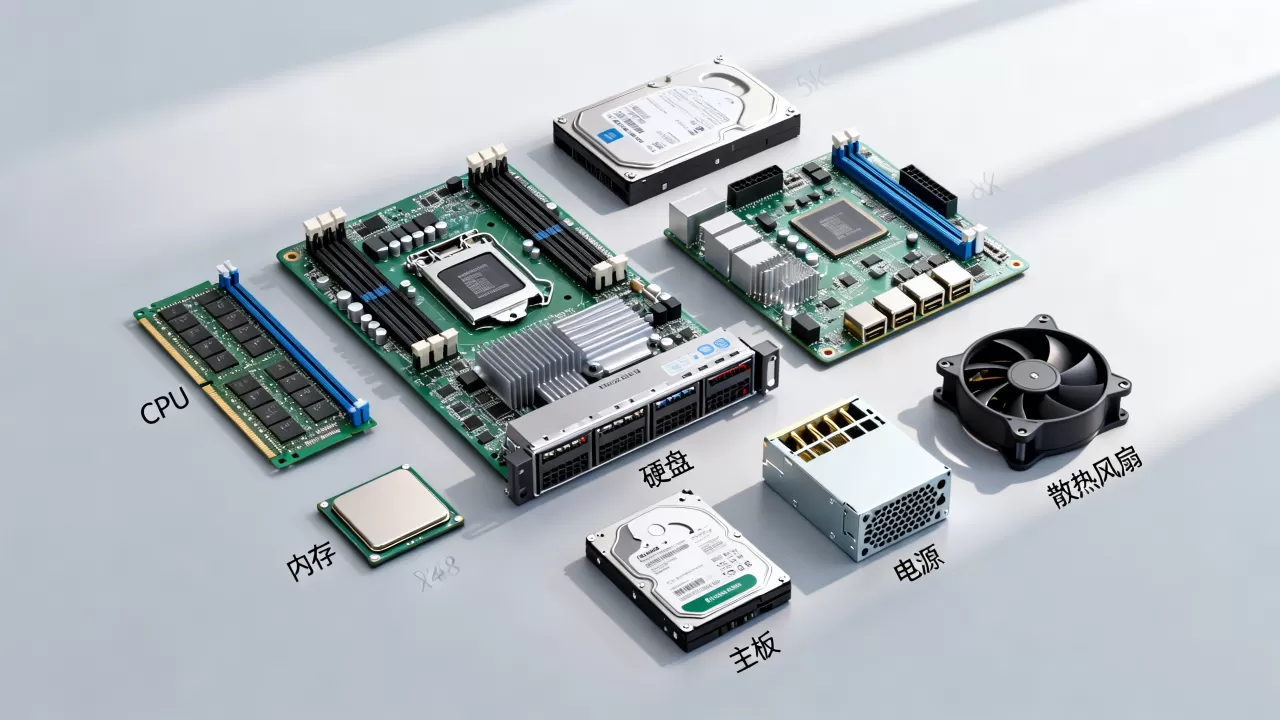 x86服务器系统组件有哪些硬件，怎么选？