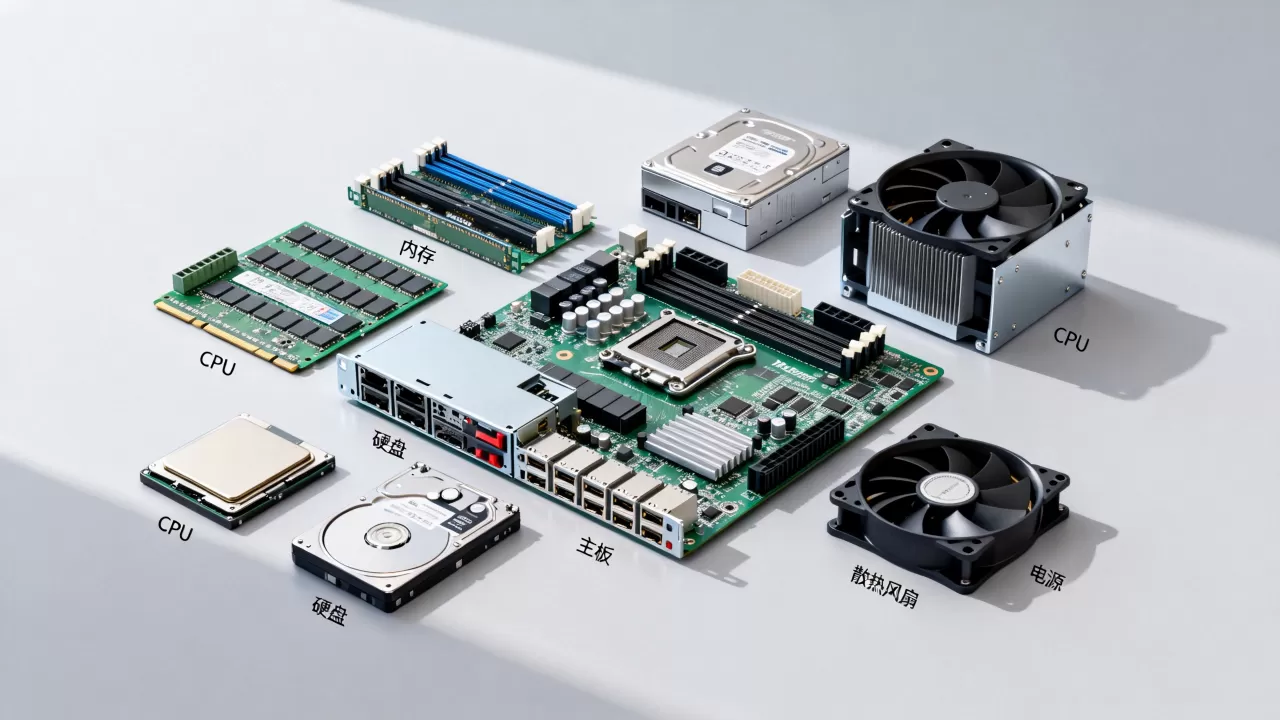 x86服务器系统组件有哪些硬件，怎么选？