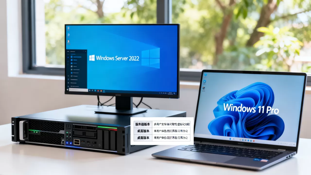 Windows服务器版本和桌面版本有哪些,哪个版本更好? Windows服务器版本和桌面版本有哪些,哪个版本更好?