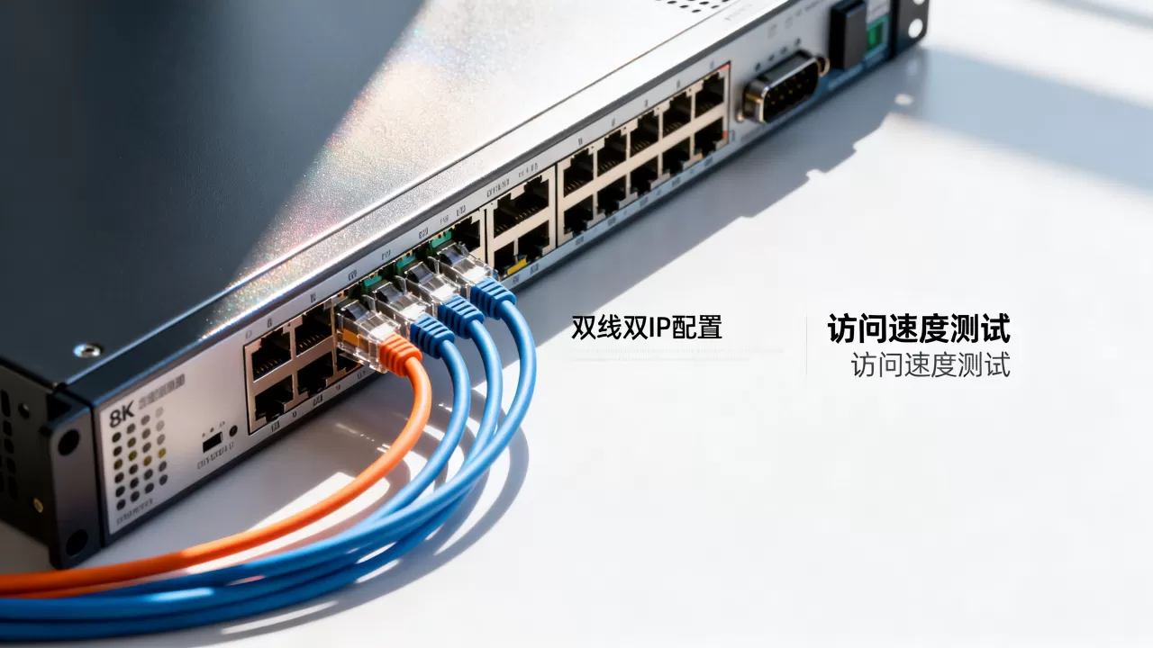 双线双ip服务器对网站访问速度有什么影响?,怎么配置 双线双ip服务器对网站访问速度有什么影响?,怎么配置