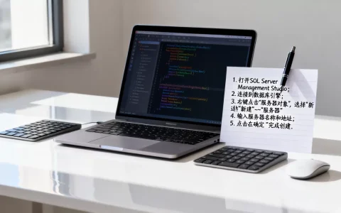 怎么在SQL中创建数据库服务器地址，具体步骤是什么？