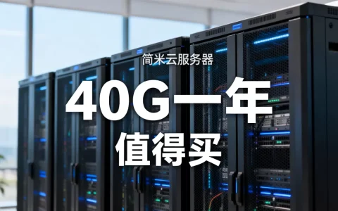 简米云服务器40g一年多少钱？，值得买吗？