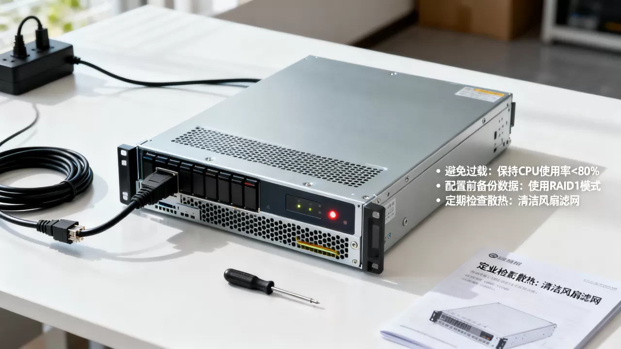服务器主机怎么用才能避免常见错误，怎么配置服务器
