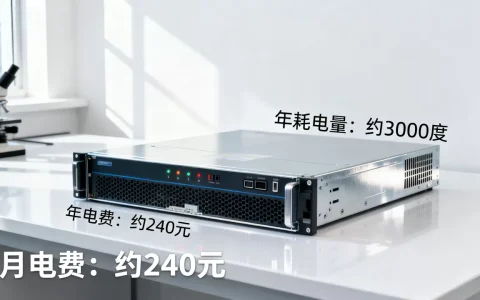 一台2u服务器一年用多少电？，每月电费多少钱？