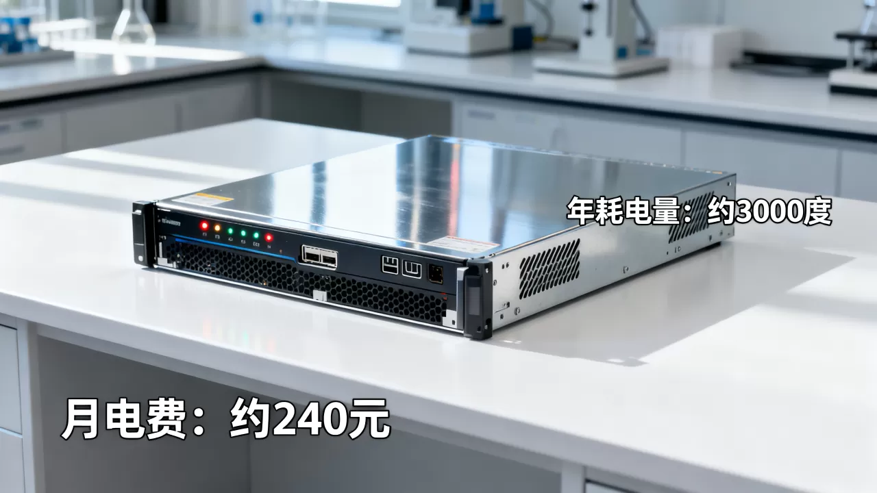 一台2u服务器一年用多少电？，每月电费多少钱？