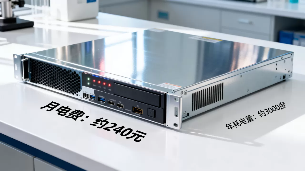 一台2u服务器一年用多少电？，每月电费多少钱？