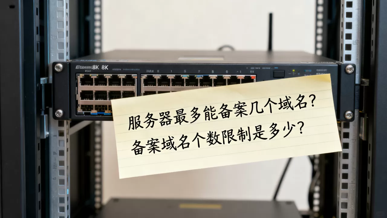 服务器最多能备案几个域名,备案域名个数限制是多少? 服务器最多能备案几个域名,备案域名个数限制是多少?
