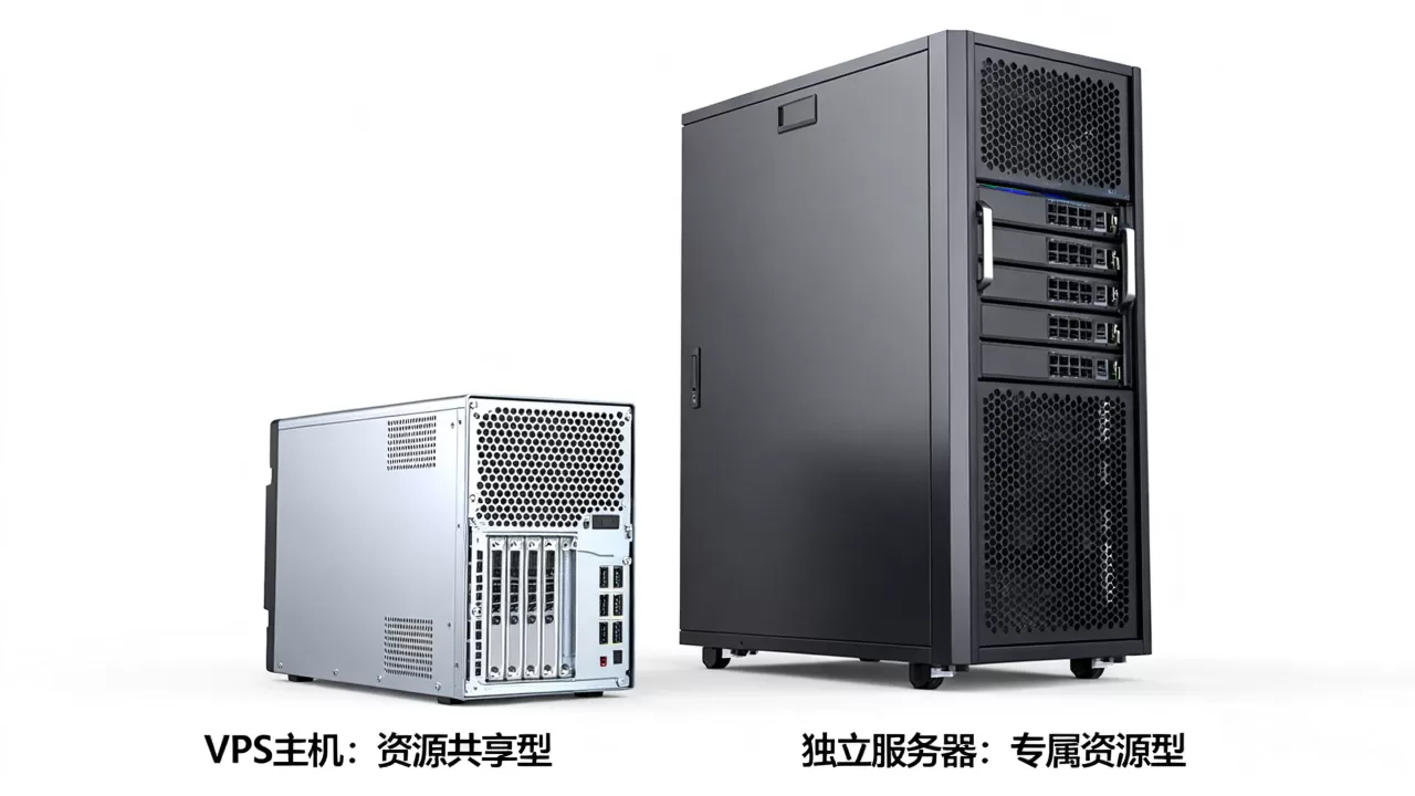 服务器分割vps主机和独立服务器有什么区别，怎么选