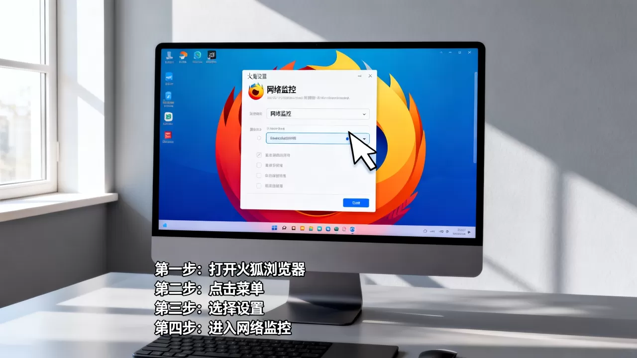 如何在火狐浏览器中开启网络监控?,设置步骤是什么? 如何在火狐浏览器中开启网络监控?,设置步骤是什么?