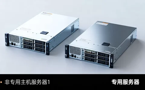 非专用主机服务器1和专用服务器有什么区别，怎么选？
