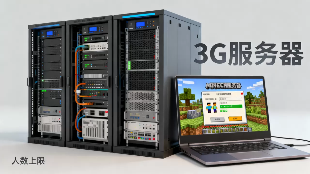我的世界3G服务器最多能装多少人，人数上限是多少？