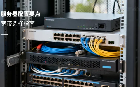 服务器配置和宽带怎么选，带宽多少合适