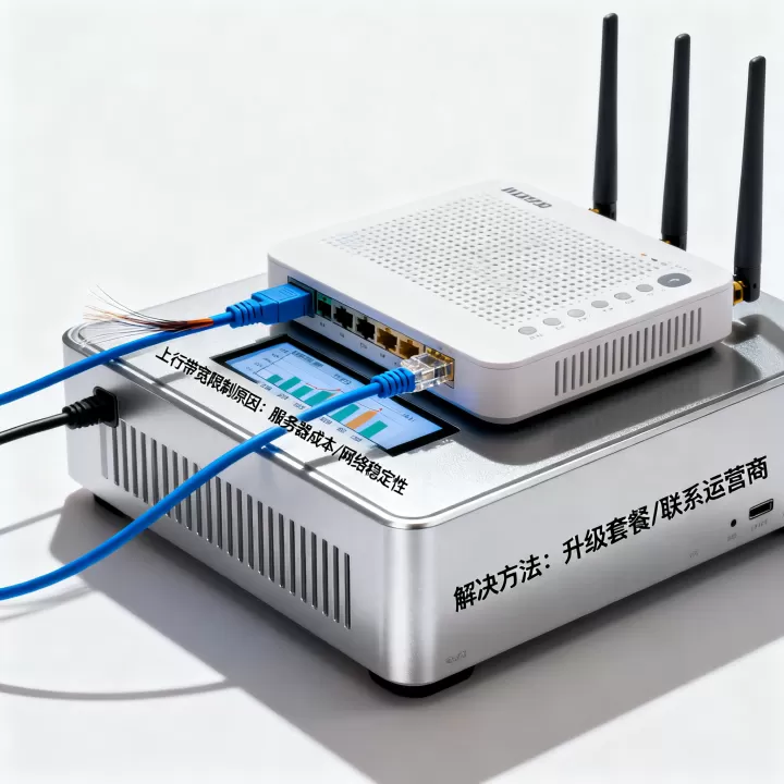 为什么很多服务商默认上行带宽有限制？，上行带宽限制怎么解决？