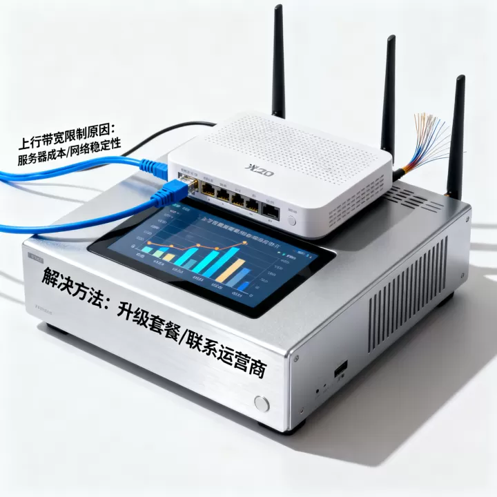 为什么很多服务商默认上行带宽有限制？，上行带宽限制怎么解决？