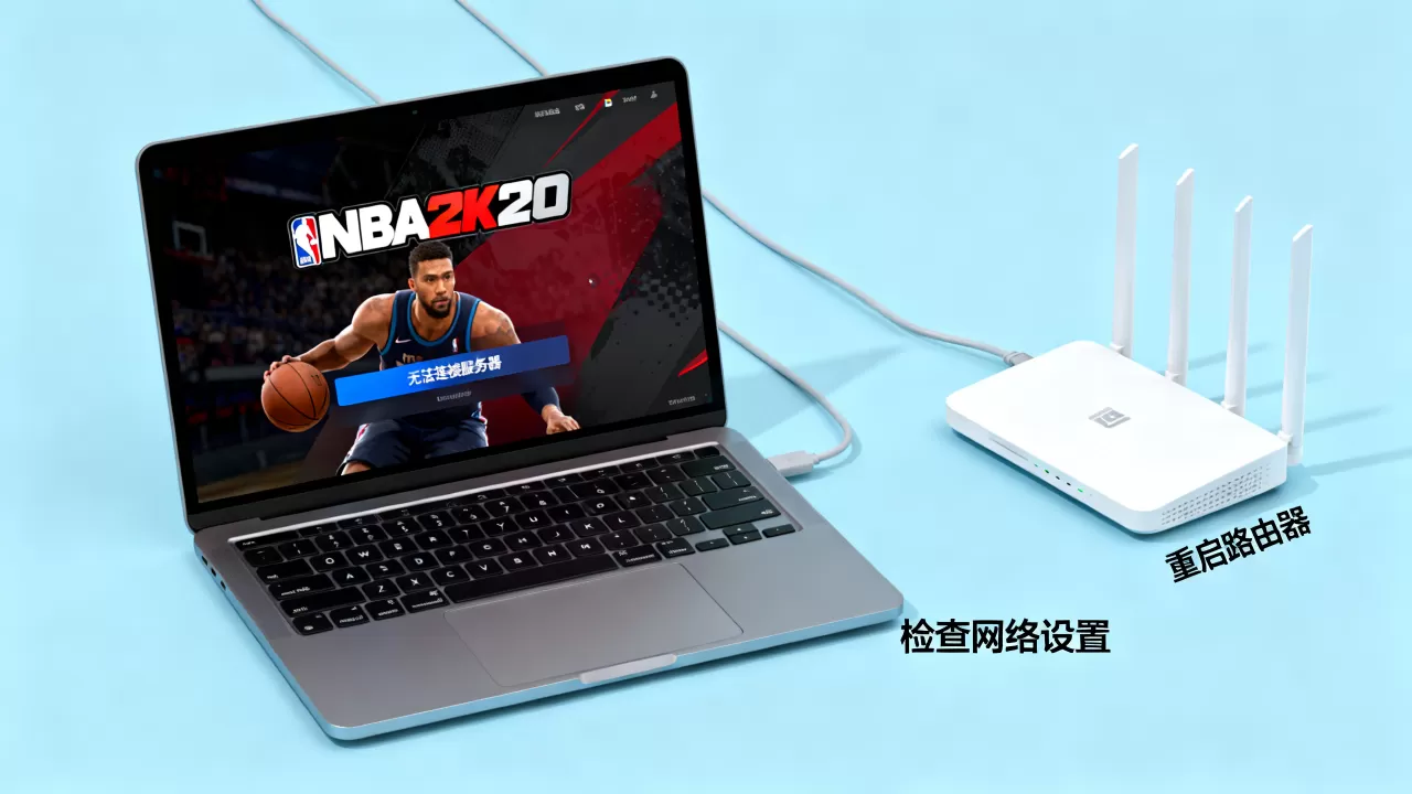 电脑nba2k20连不上服务器怎么解决,是什么原因? 电脑nba2k20连不上服务器怎么解决,是什么原因?