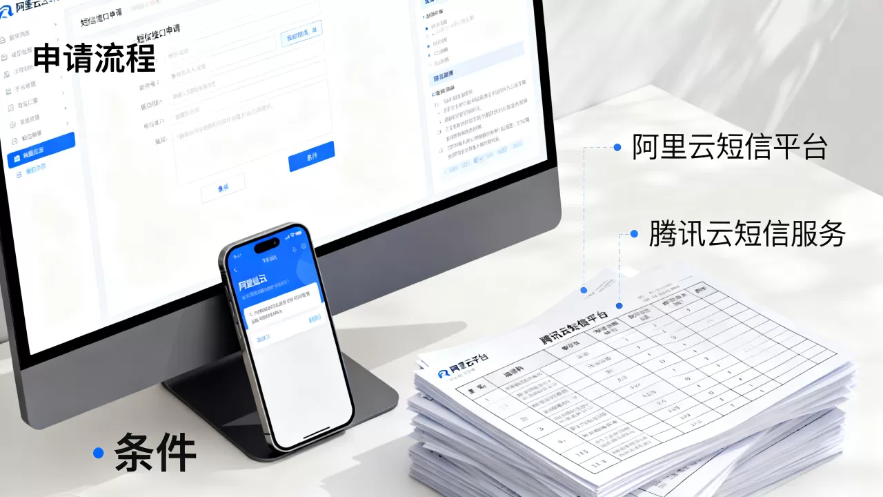 发送手机短信接口的申请流程和条件是什么，有哪些平台