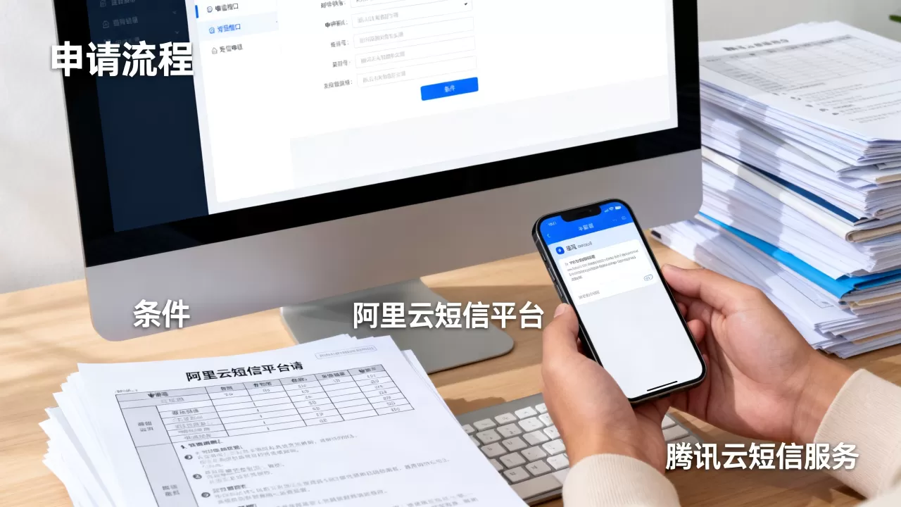 发送手机短信接口的申请流程和条件是什么，有哪些平台