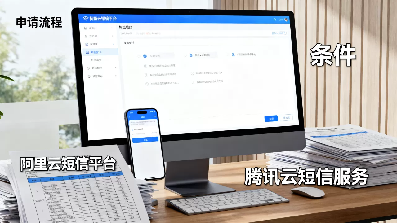 发送手机短信接口的申请流程和条件是什么，有哪些平台