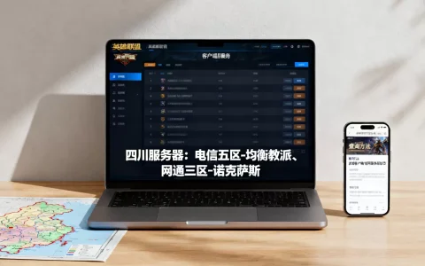 LOL有哪些区的服务器在四川呢，怎么查？