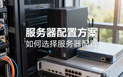 服务器配置的方案有哪些？，怎么选服务器配置？