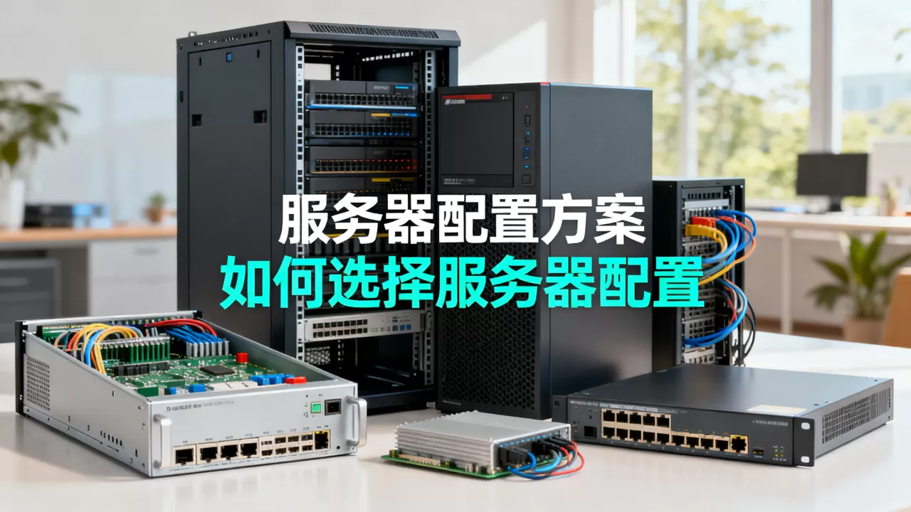服务器配置的方案有哪些？，怎么选服务器配置？