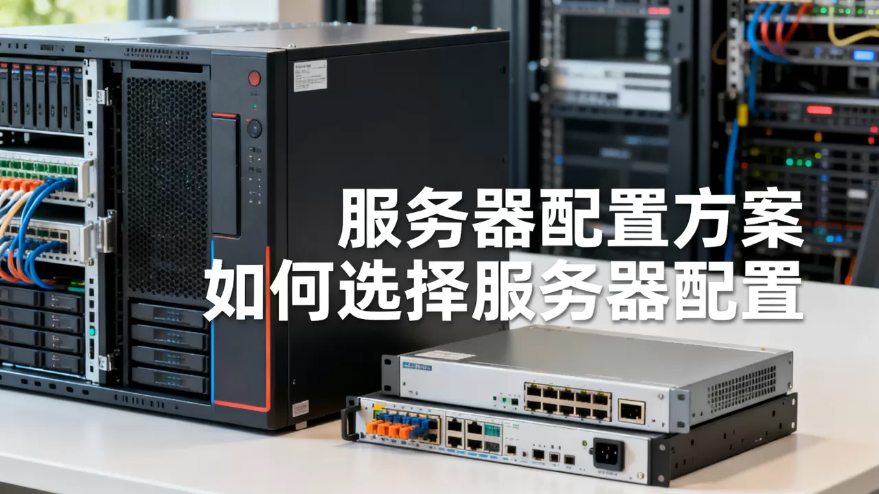 服务器配置的方案有哪些？，怎么选服务器配置？