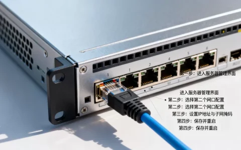 服务器配置第二个网口如何设置，具体配置步骤有哪些？