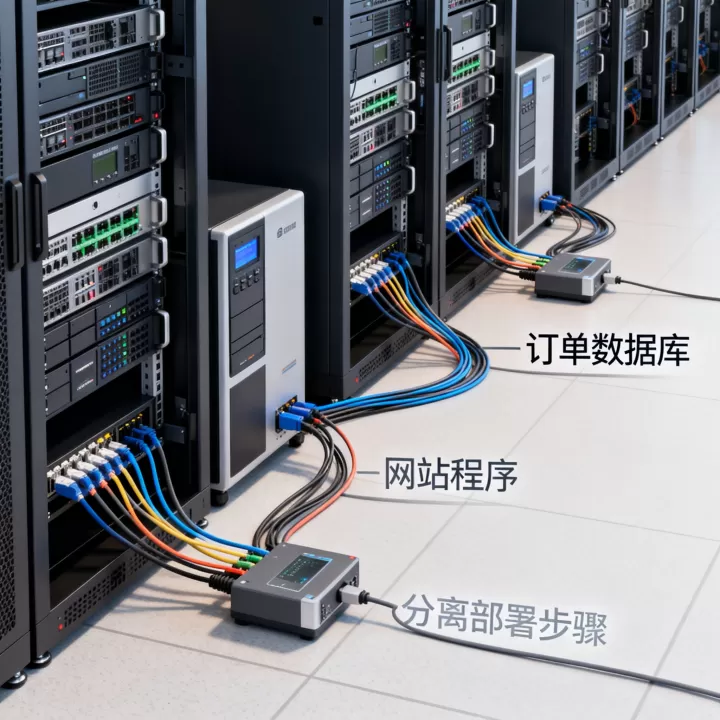 订单数据库和网站程序分开部署怎么实现,数据库分离部署步骤 订单数据库和网站程序分开部署怎么实现,数据库分离部署步骤