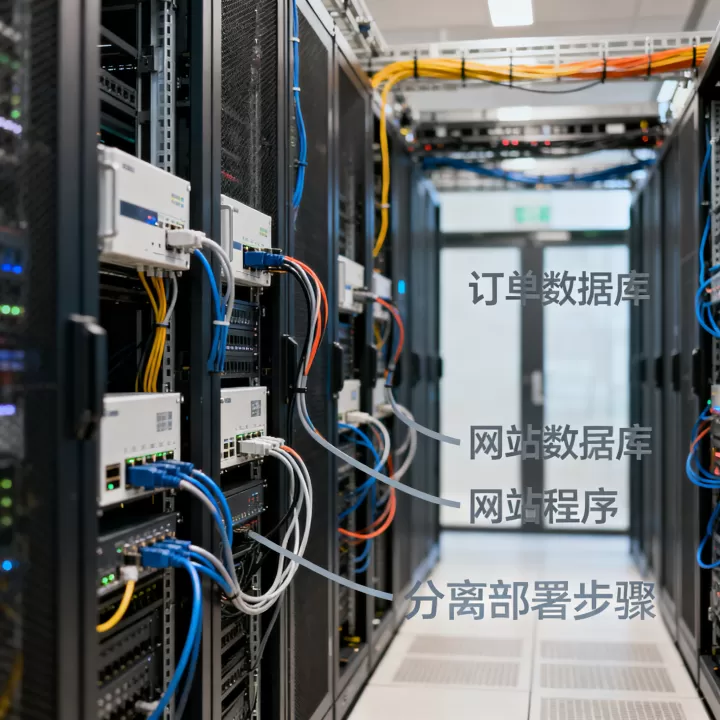 订单数据库和网站程序分开部署怎么实现,数据库分离部署步骤 订单数据库和网站程序分开部署怎么实现,数据库分离部署步骤