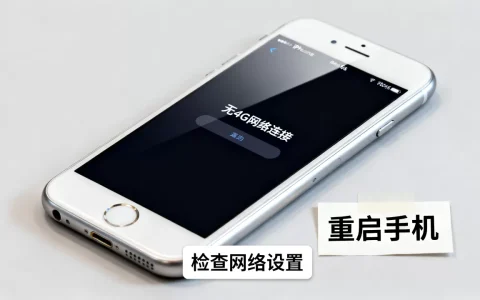 苹果6s不显示4G网络连接服务器怎么办，怎么回事？