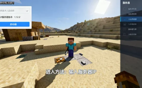 我的世界2b2t服务器版本是多少，服务器怎么进？