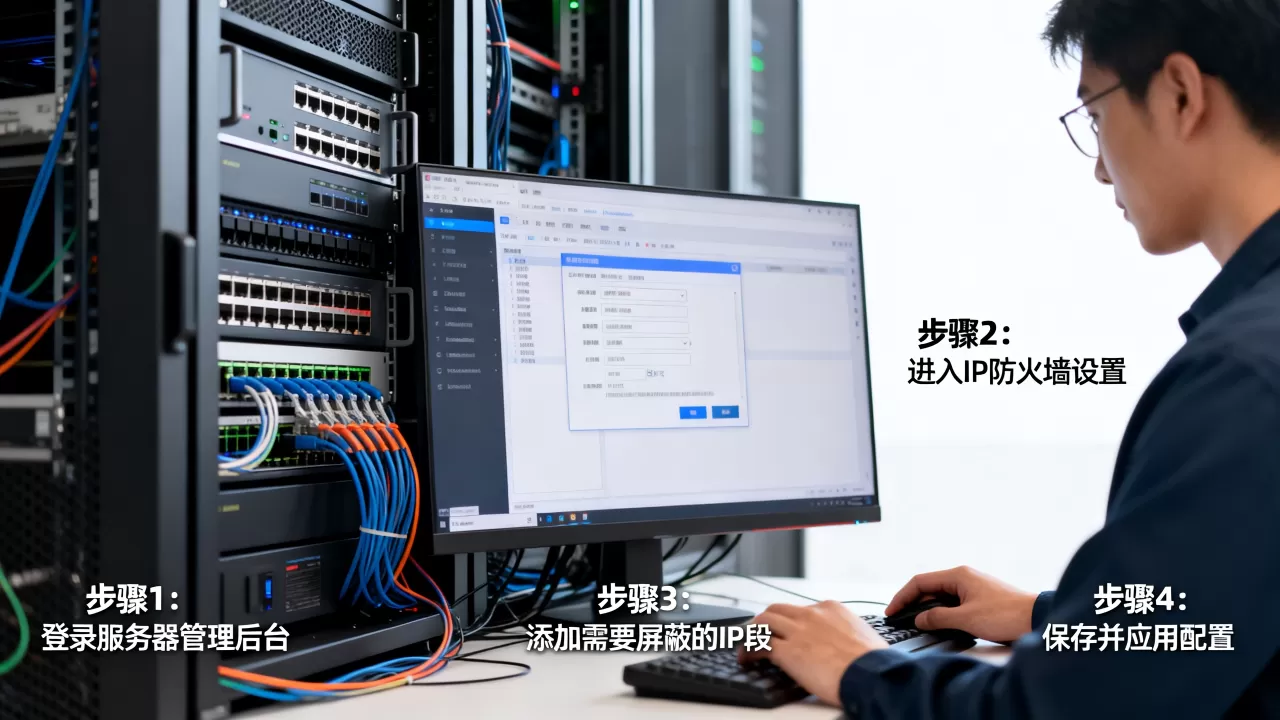 服务器怎么屏蔽IP段,有哪些常用的方法? 服务器怎么屏蔽IP段,有哪些常用的方法?