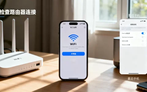 手机WiFi没有网络连接到服务器是怎么回事，是什么原因？