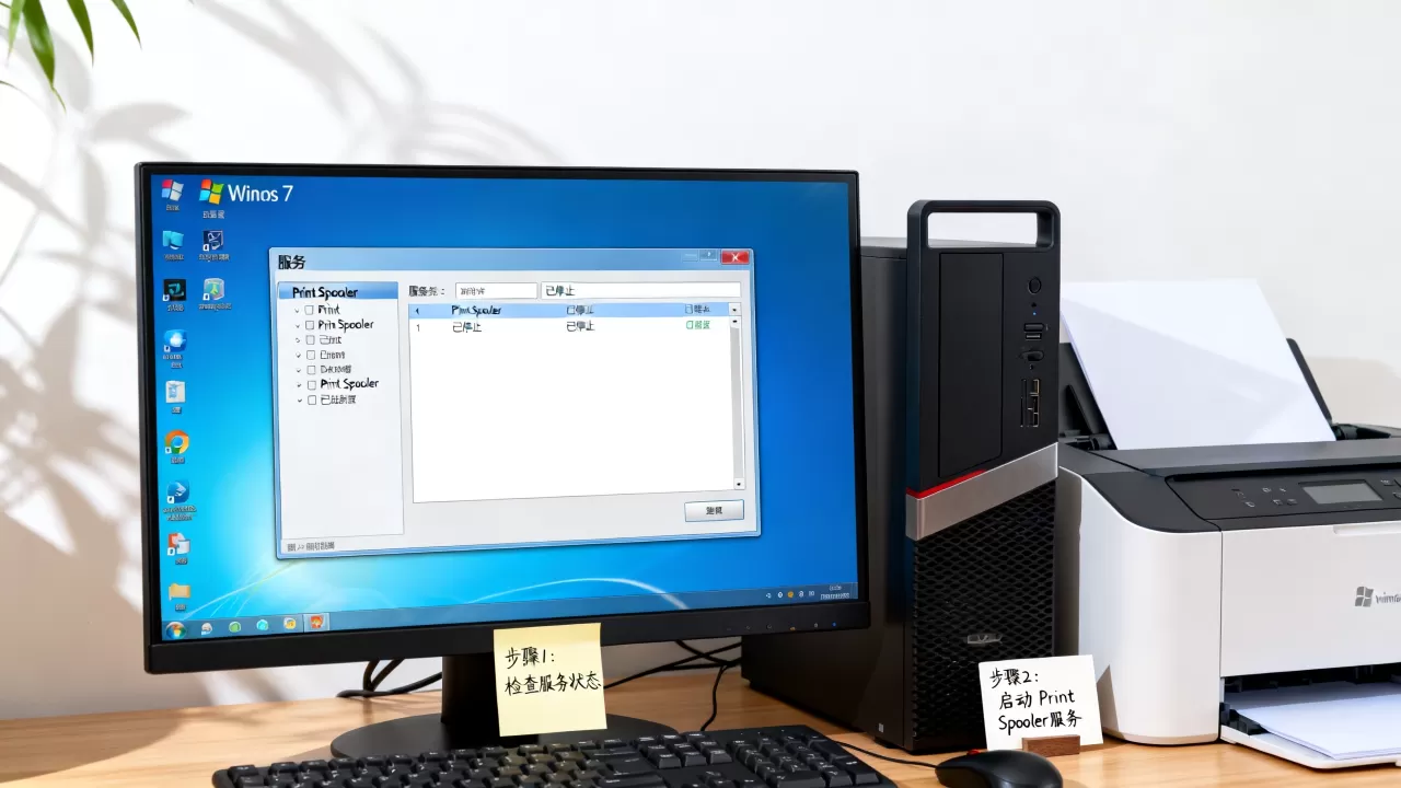 Win7打印机服务器不可用怎么解决,打印机服务未启动怎么办? Win7打印机服务器不可用怎么解决,打印机服务未启动怎么办?