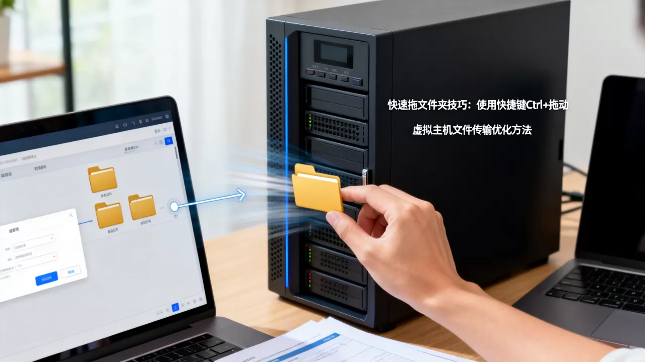 服务器虚拟主机怎么快速拖文件夹，有什么技巧