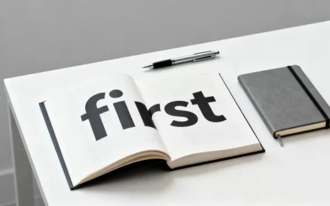 first的含义是什么？，怎么用first进行优化