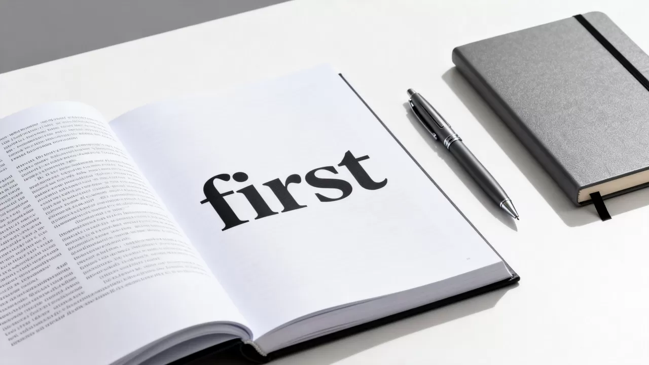 first的含义是什么？，怎么用first进行优化